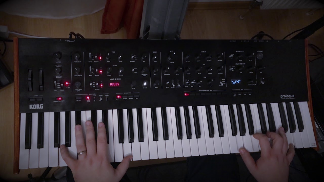 KORG prologue-16 Polyphonic Analogue Synthesizer      : 20 custom-made sounds