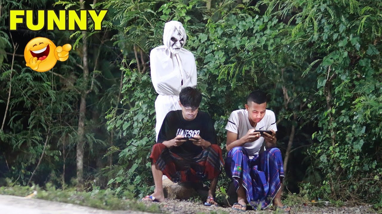 Prank Pocong pas Lagi Mabar - Lucu ngakak🤣| Funny Videos Prank