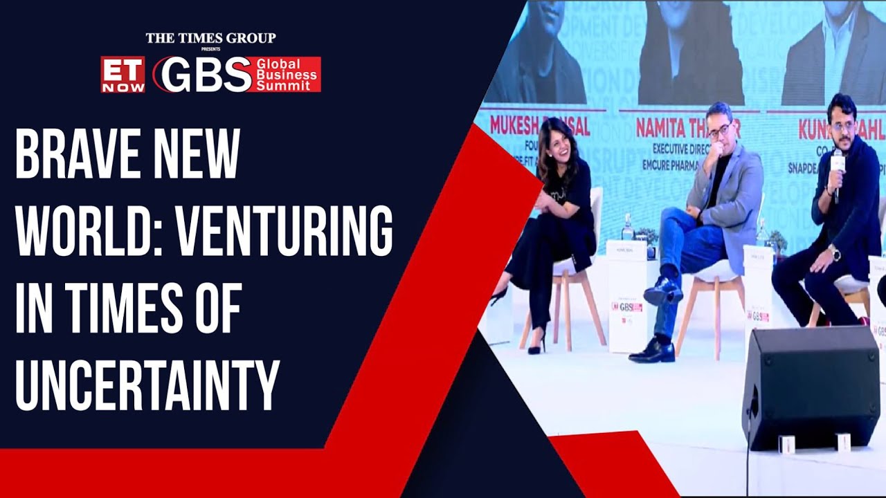 Panelists Discuss On Brave New World: Venturing In Times of Uncertainty At ET Now GBS 2024