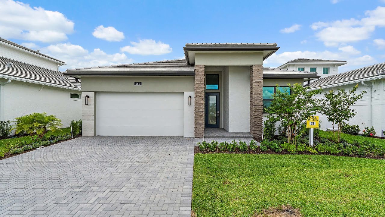 9611 St. Germain Drive | Palm Beach Gardens, FL | Move-In Ready Home at L'Ambiance at Avenir