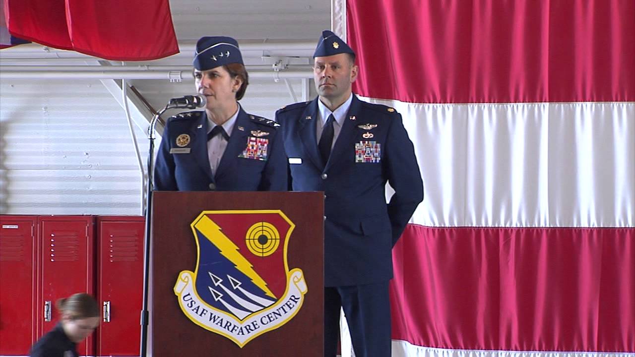United States Air Force Warfare Center Assumption of Command