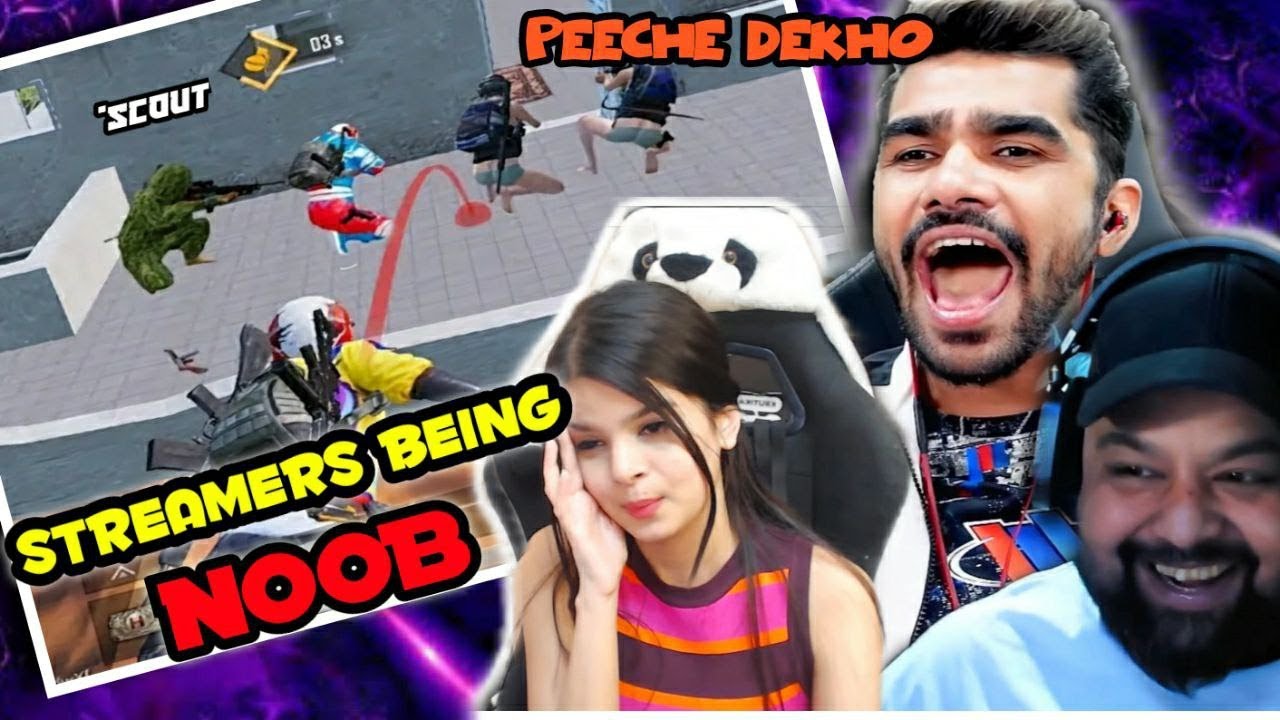 BGMI Streamers Being Noob Moment *Part 4* | Scout, Alpha Clasher, Viper, Shreeman Legend