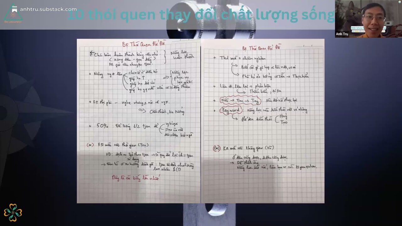 Bộ thói quen đổi đời