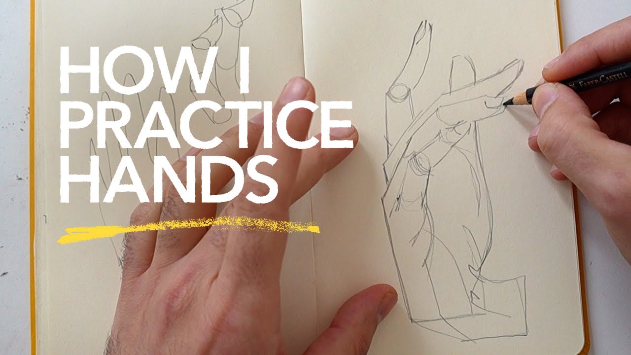 How I Practice Drawing Hands: 2 Simple Tips