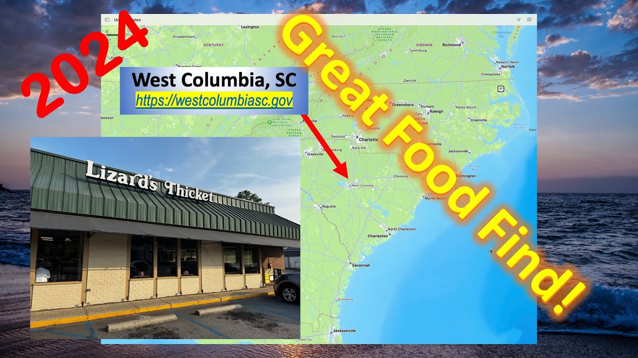 Great Food Find  - Traveled to West Columbia SC  - Lizard's Thicket Restaurant - Where to next?