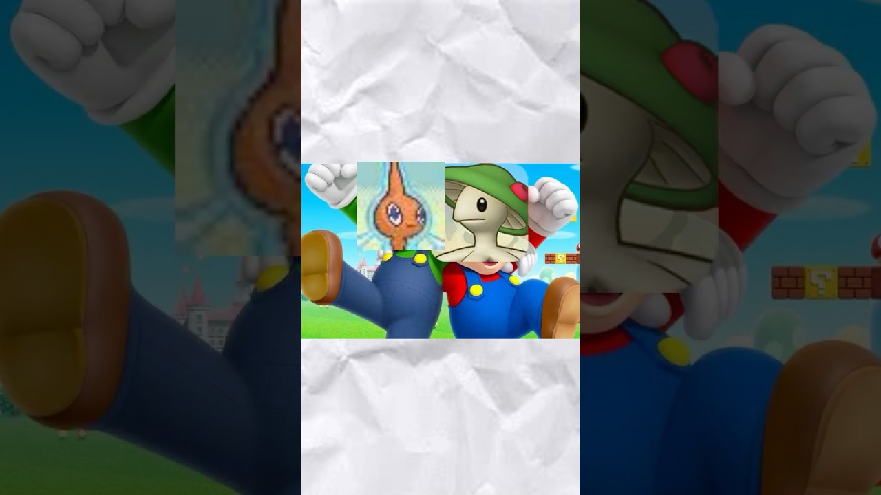 Mario Party Characters as Pok&eacute;mon #shorts