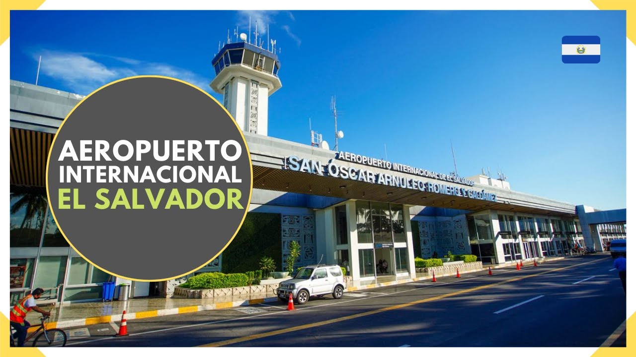 Dentro del AEROPUERTO INTERNACIONAL DE EL SALVADOR - EL SALVADOR 2023