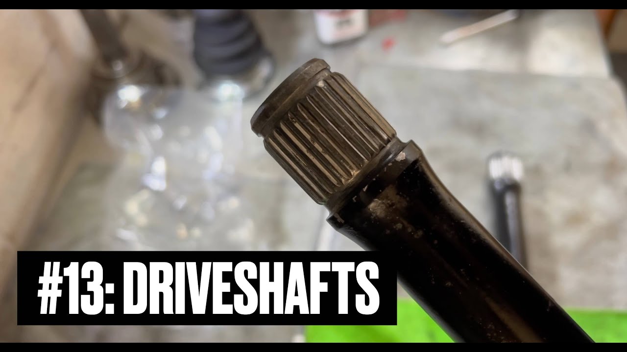 TVR Tuscan Resto #13: Driveshafts