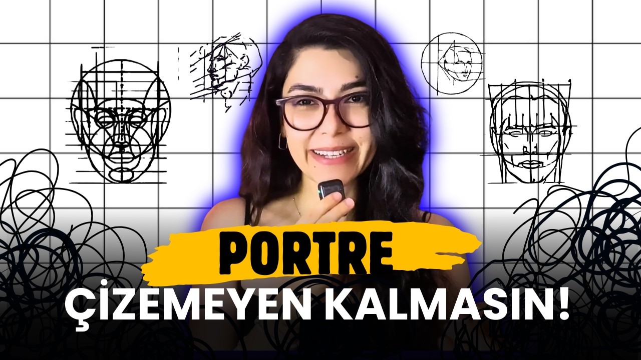 Portre Çizimini Kolaylaştıran 4 MÜTHİŞ Yöntem 🔥