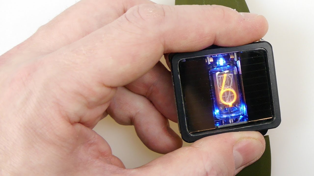 The Solar Powered NIXIE WATCH - New 2013 Kopriso Mi Esposita