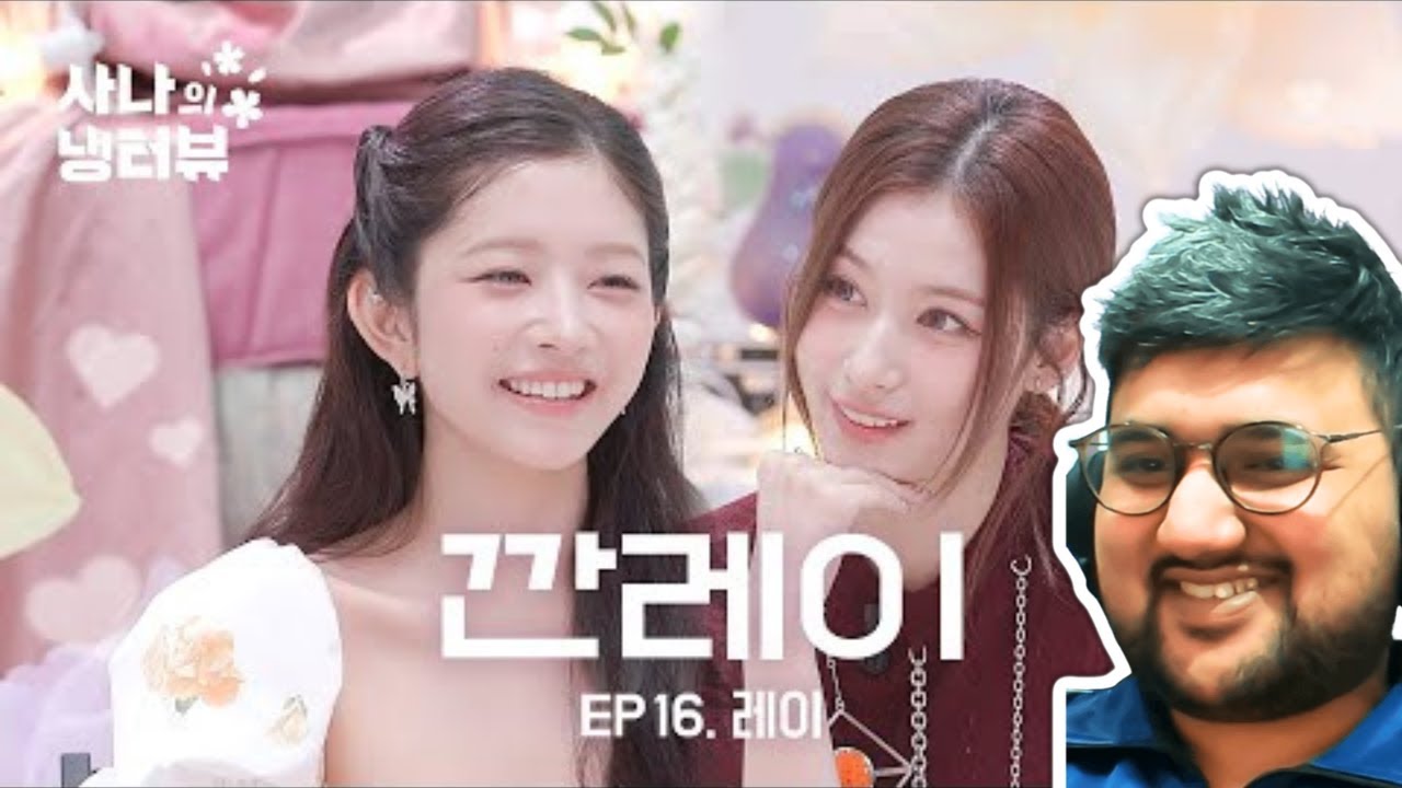 Sana's Fridge Interview l EP. 16  IVE Rei | Twice Sana Reaction