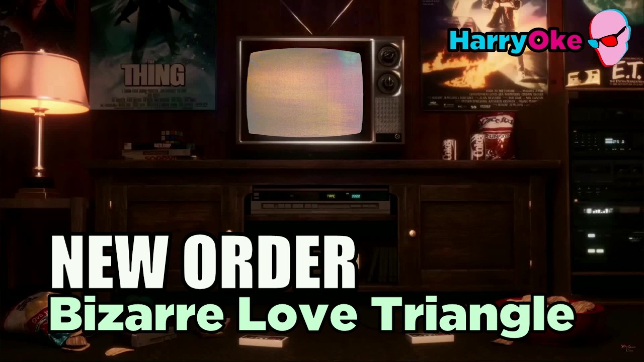 New Order - Bizarre Love Triangle (Karaoke with Lyrics)