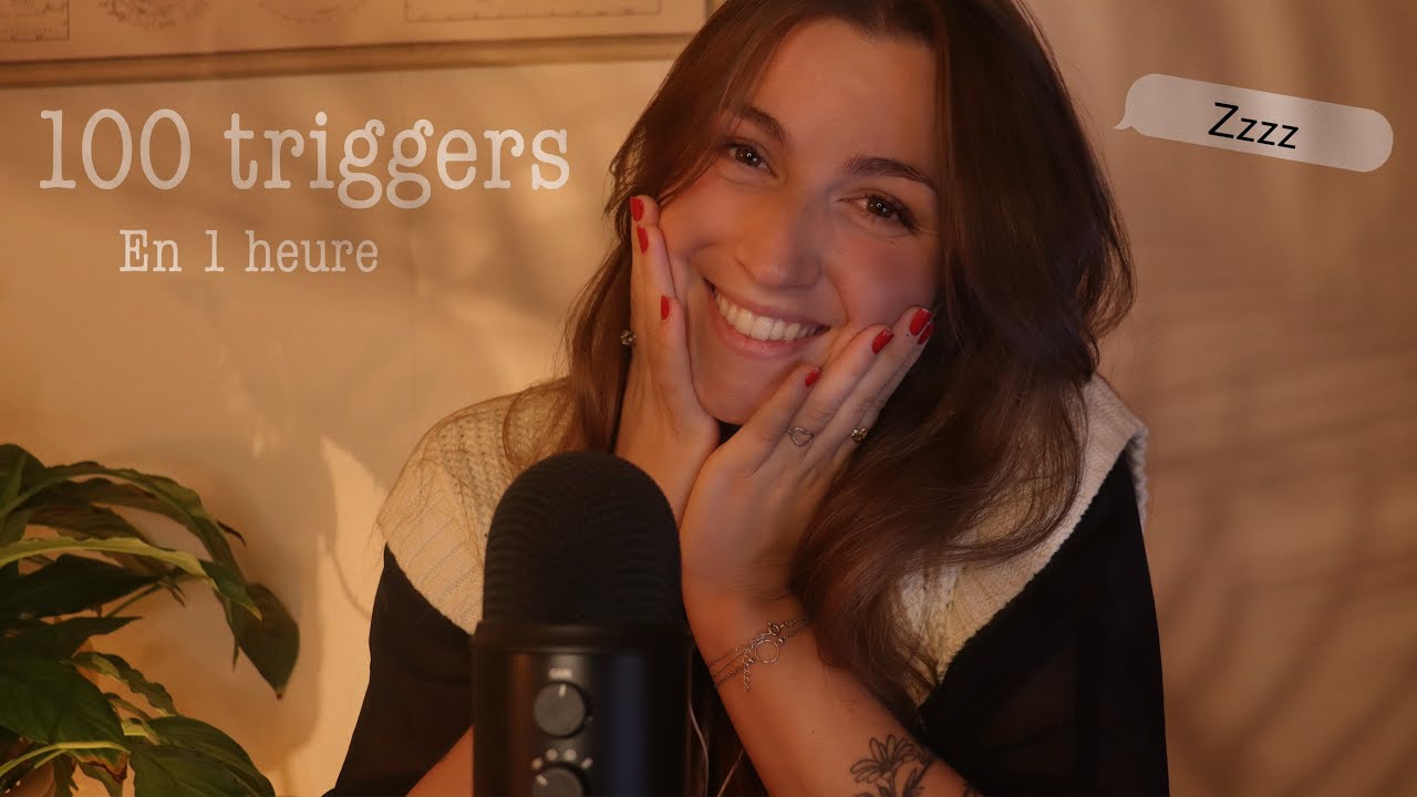 ASMR - 1h12 de frissons intenses (100 triggers) ✨