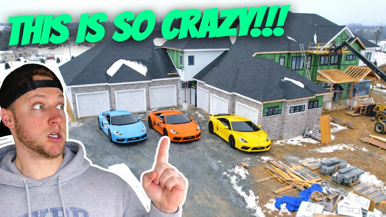 Our Dream House Build is ALMOST DONE... Here's a Tour!