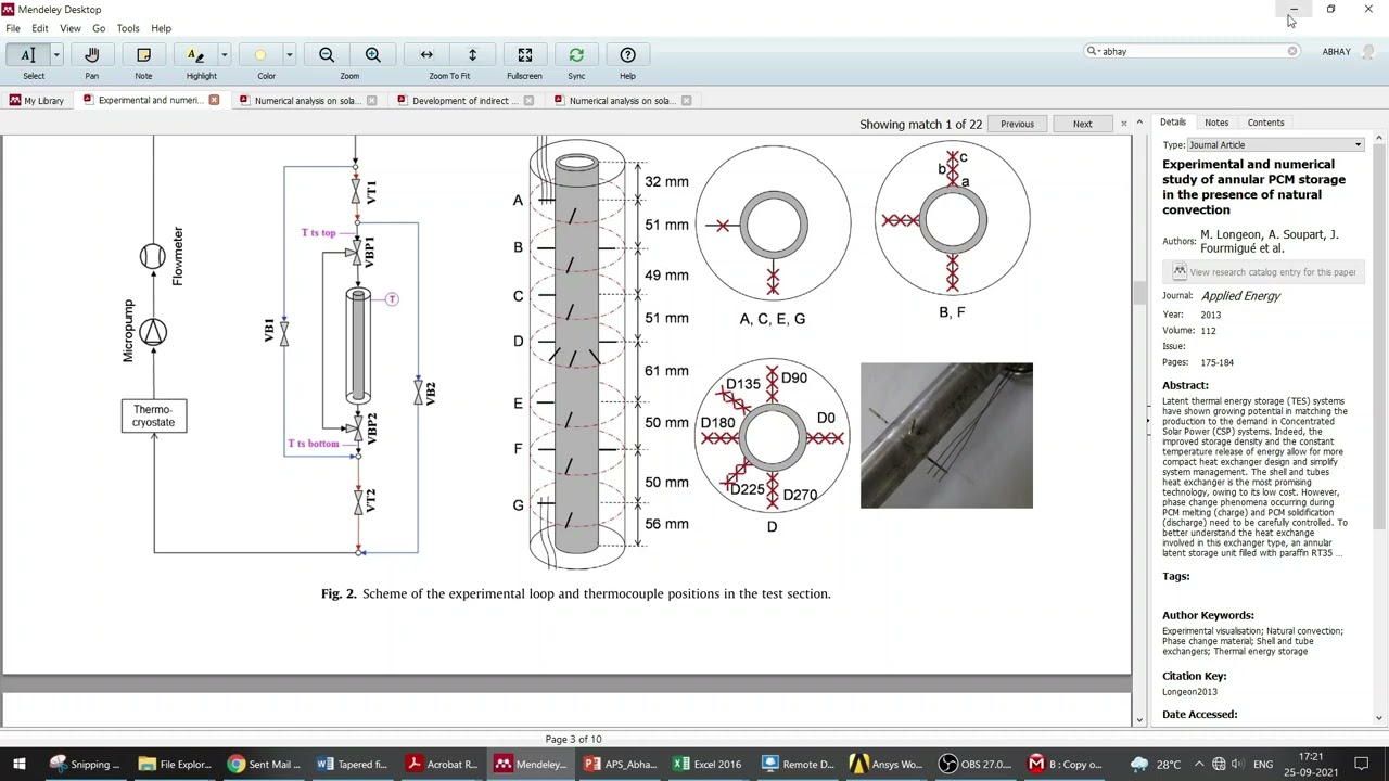 Numerical Simulation for PCM with Validation