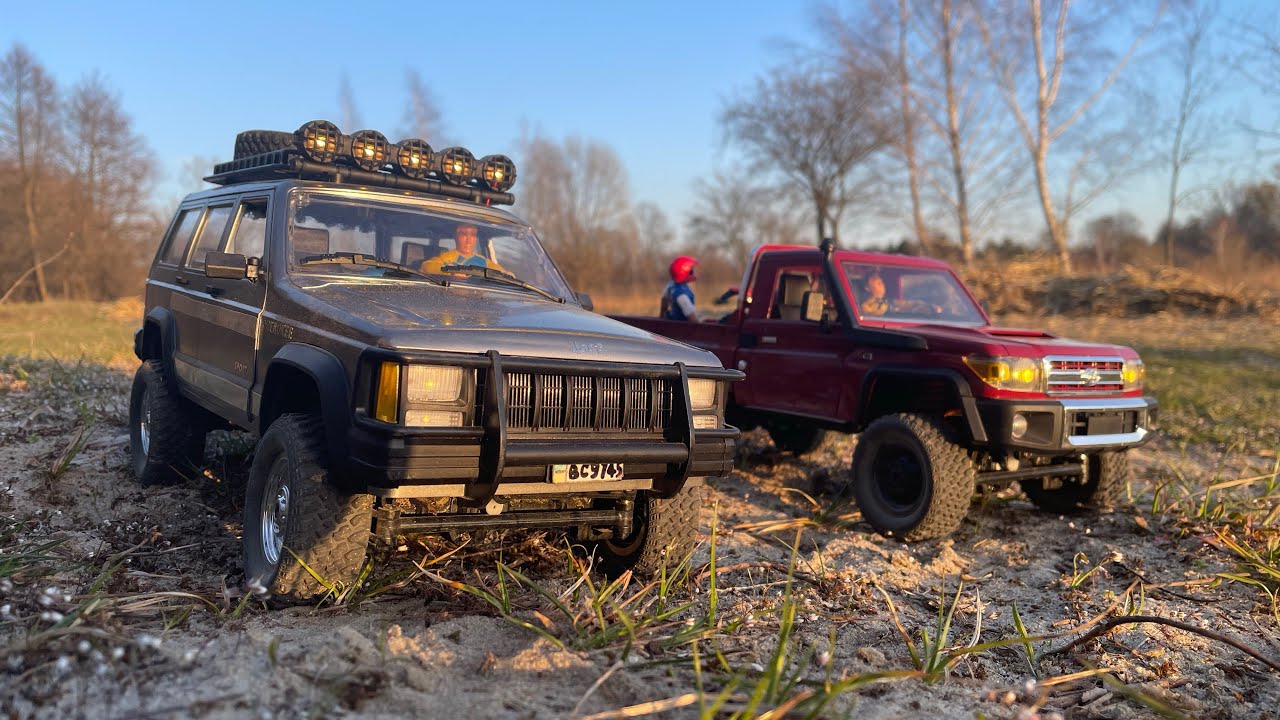 MN-78 Jeep Cherokee & MN-82 Toyota Land Cruiser rc 1/12 4WD