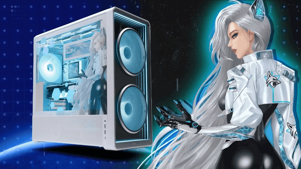ASS-Thetic Waifu PC Revealed 🍑 TechForge Revalution 🥵 | TechForge Revalution 🖥️ 9850X3D & RX 9070 XT