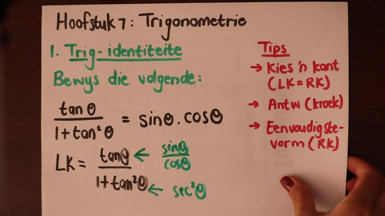 Trigonometrie 1 - Tegniese Wiskunde Graad 12