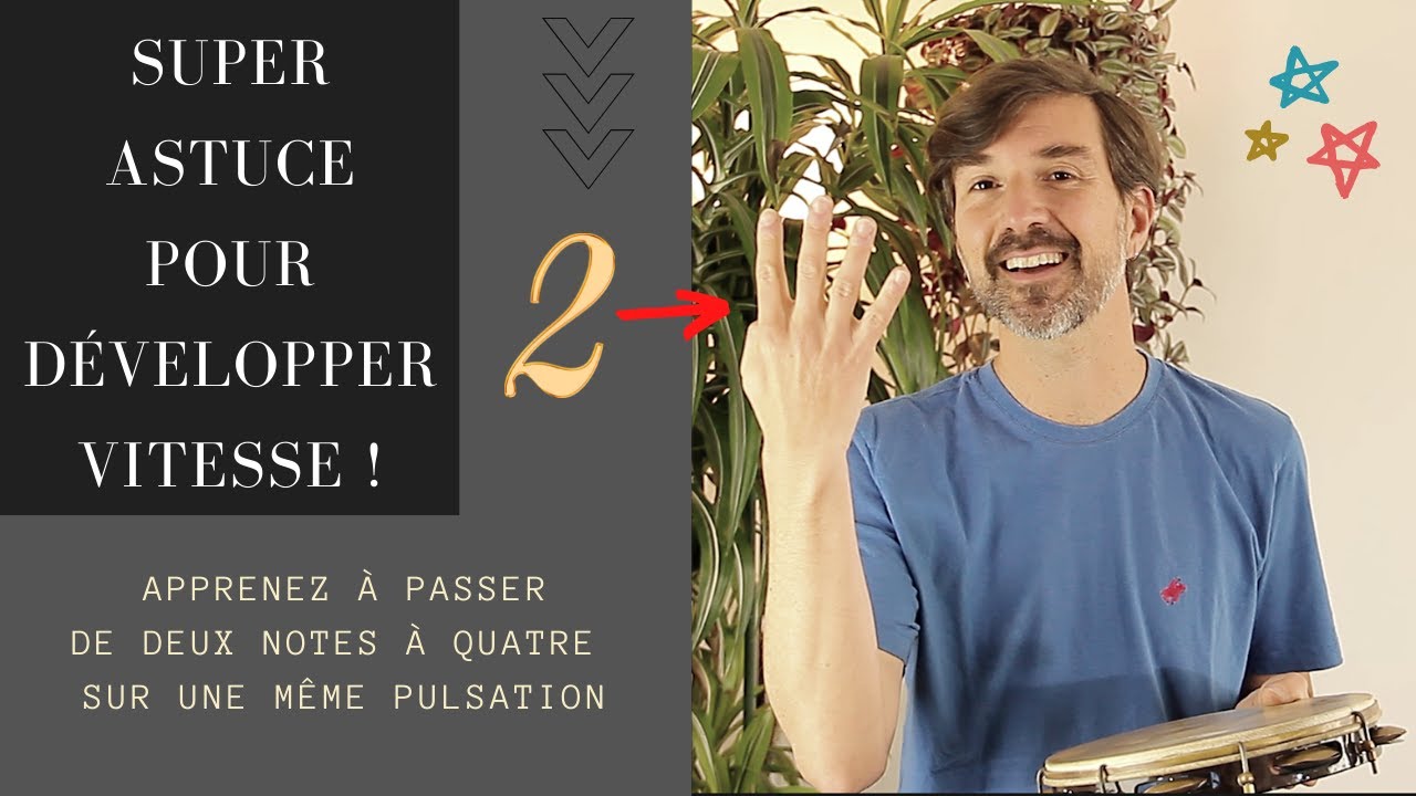 Apprenez une super ASTUCE pour développer VITESSE au PANDEIRO !