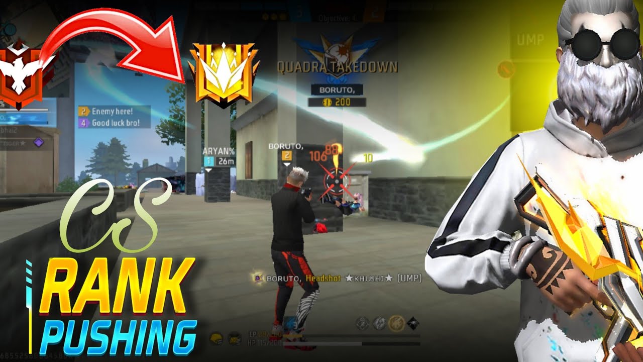 CS Rank push full video #csrank #freefire 