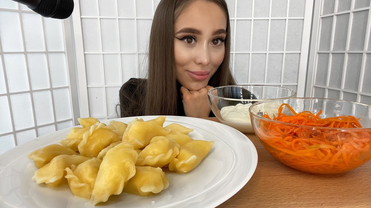MUKBANG|Вареники🥟ПРЕДАТЕЛЬСТВО ПОДРУГИ👯‍♀️||DUMPLINGS with mashed potatoes🥟😋