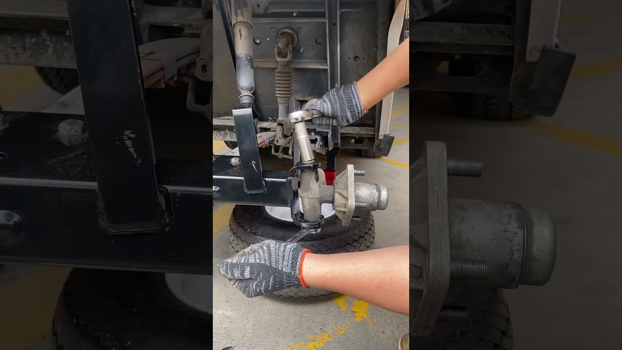 10L0L Golf Cart Front Axle Weldment For EZGO TXT 2001-Up🛺🛺🏌️&zwj;♀️🏌️&zwj;♀️#golf#golffashion#golfcars