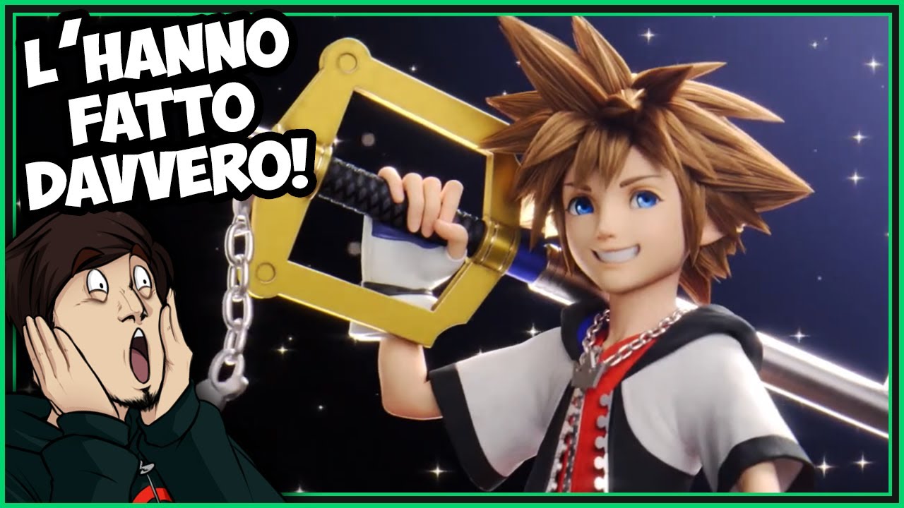 L'HANNO FATTO DAVVERO!!!! - REACTION: Sora in Smash Ultimate | Otakuman
