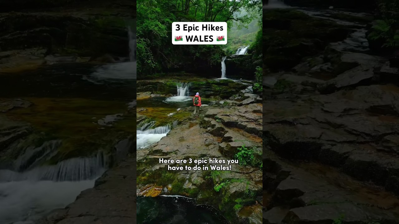 3 Epic Hikes to do in Wales! 🏴󠁧󠁢󠁷󠁬󠁳󠁿 #uktravel #wales #visitwales #traveluk #travelshorts