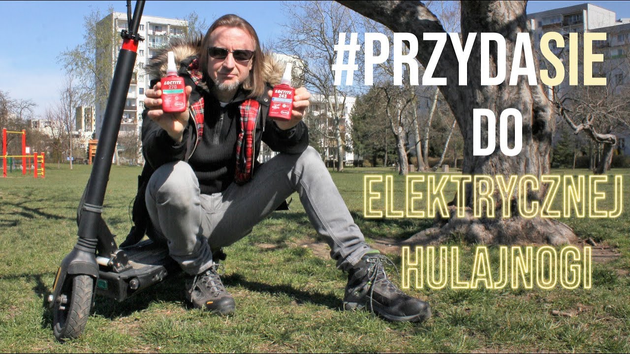 Poprawi komfort, żywotność sprzętu i bezpieczeństwo - klej do gwintów #przydasie do e-hulajnogi ⚡