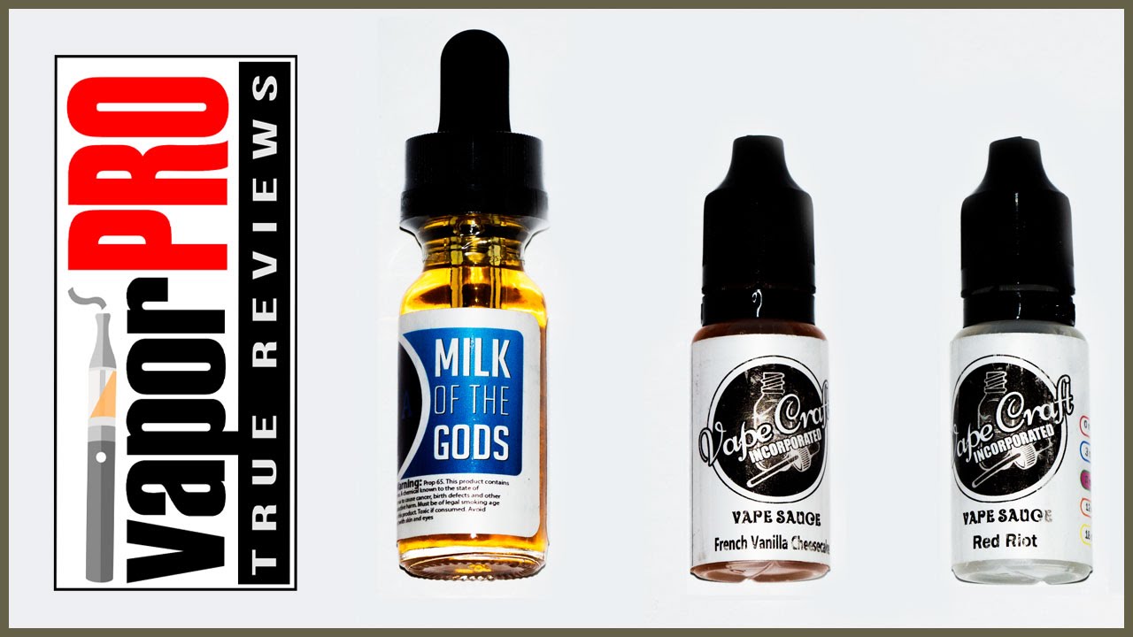 VapeCraftInc E-liquid review
