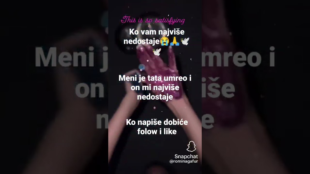 ko vam najvi&scaron;e nedostaje😭😭🙏🕊️🕊️