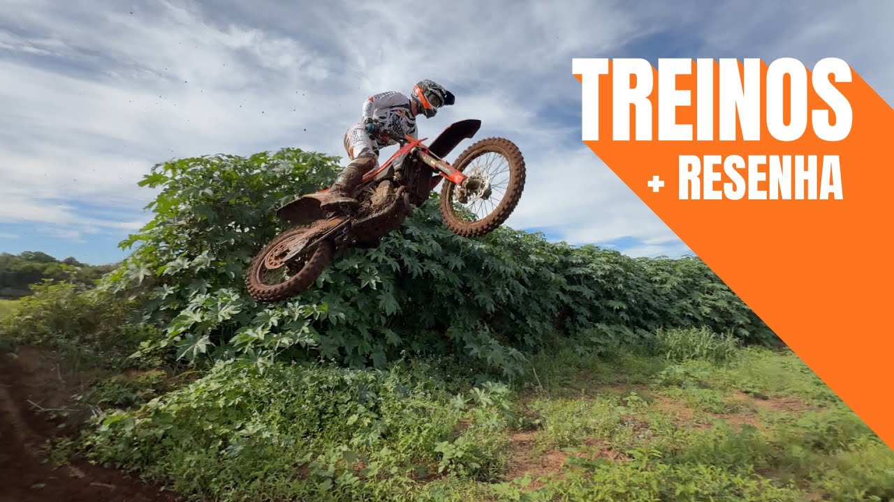 ROTINA DE TREINOS + RESENHA - motocross 