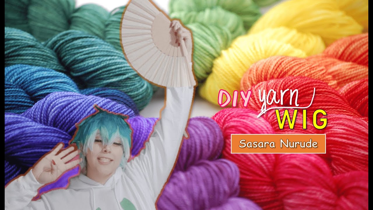 DIY Peluca de Estambre / Yarn Wig || Sasara Nurude (Hypmic)