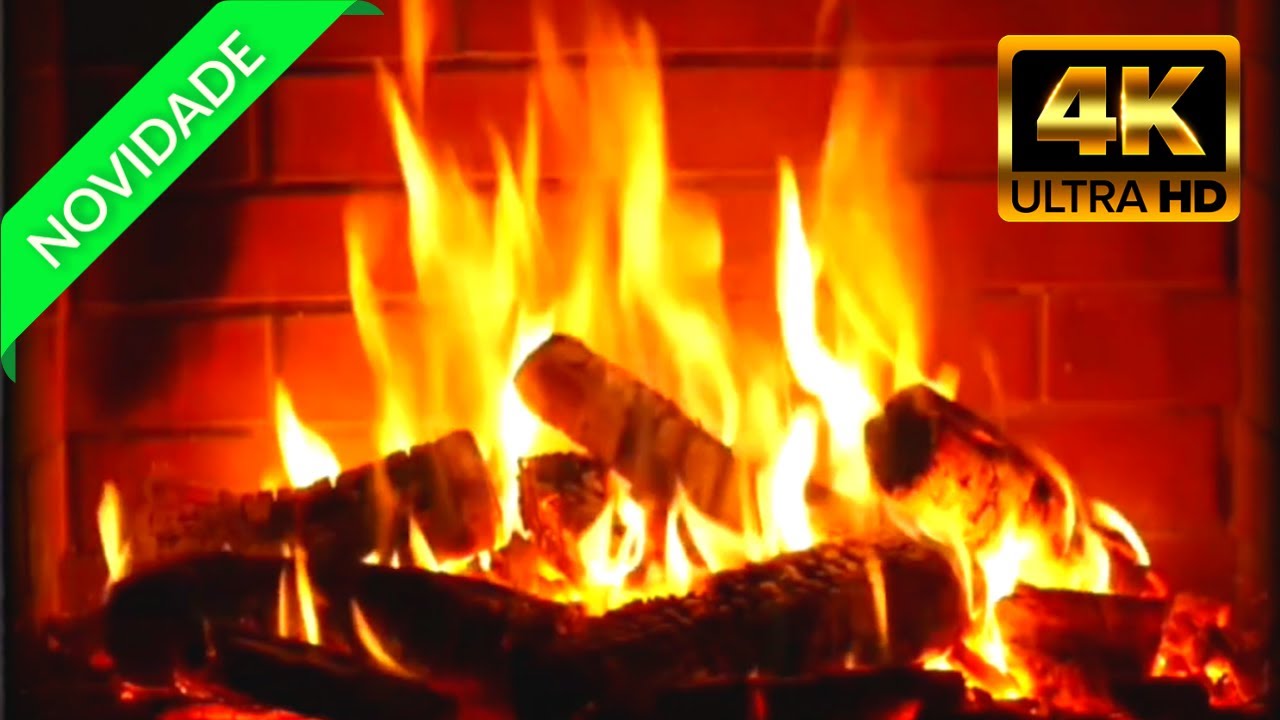 🔥 LAREIRA 10 HORAS 4K - [FIREPLACE 4K] 🔥