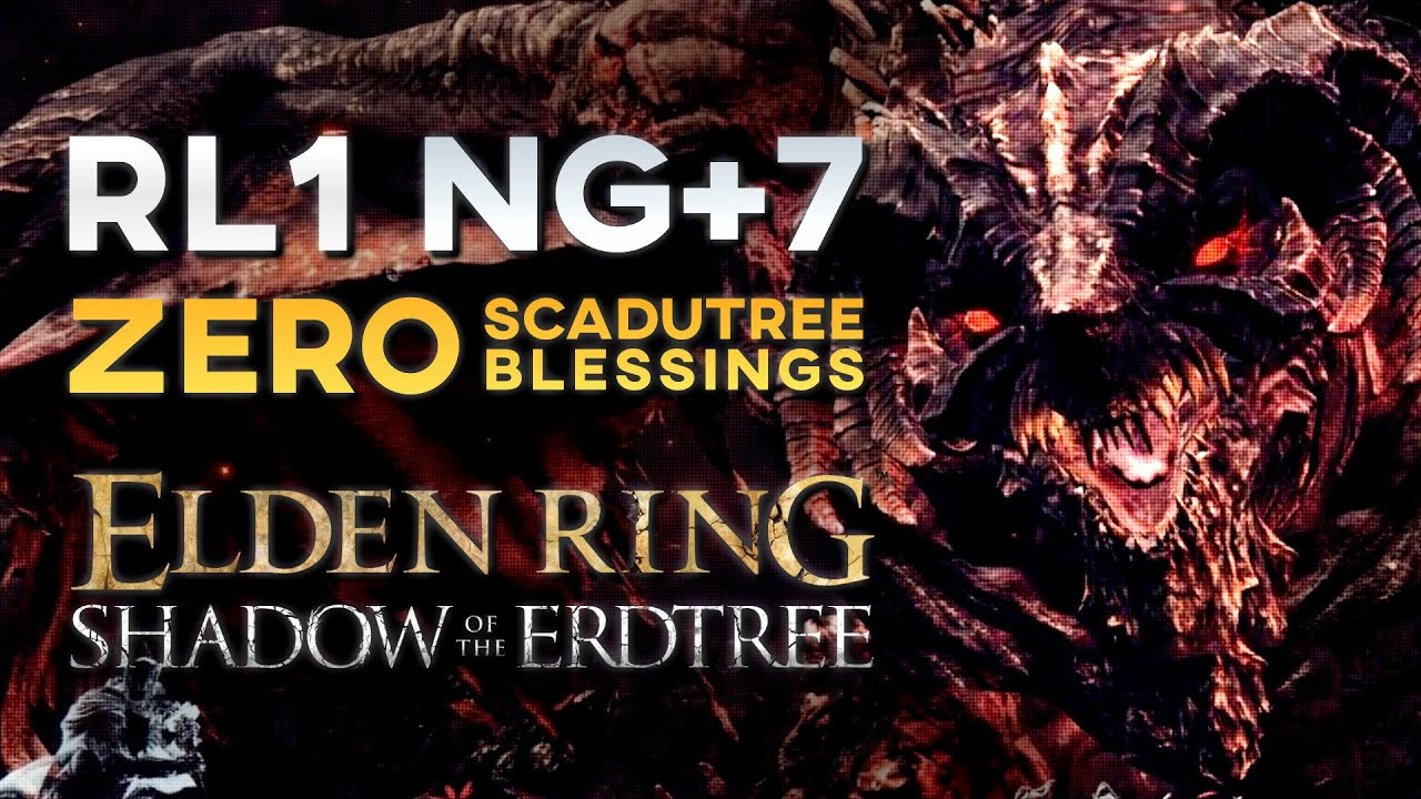 Bayle the Dread - No Hit RL1, NG+7 and ZERO Scadutree Blessings | Elden Ring - Shadow of the Erdtree
