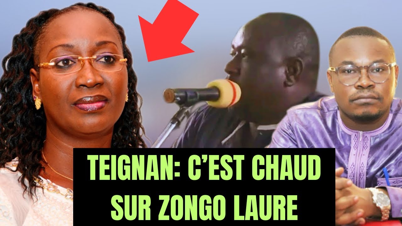 TEIGNAN AMIDOU A MIS L’ANCIENNE MINISTRE ZONGO LAURE DANS UN GRAND PROBLÈME : C’EST CHAUD SUR ELLE