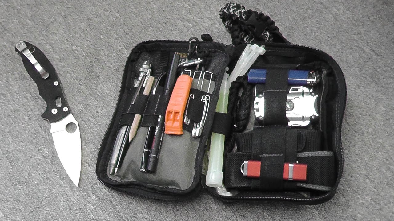 Survival Kit, EDC Vorstellung ! Survival Ausrüstung, kompakt, klein und leicht !