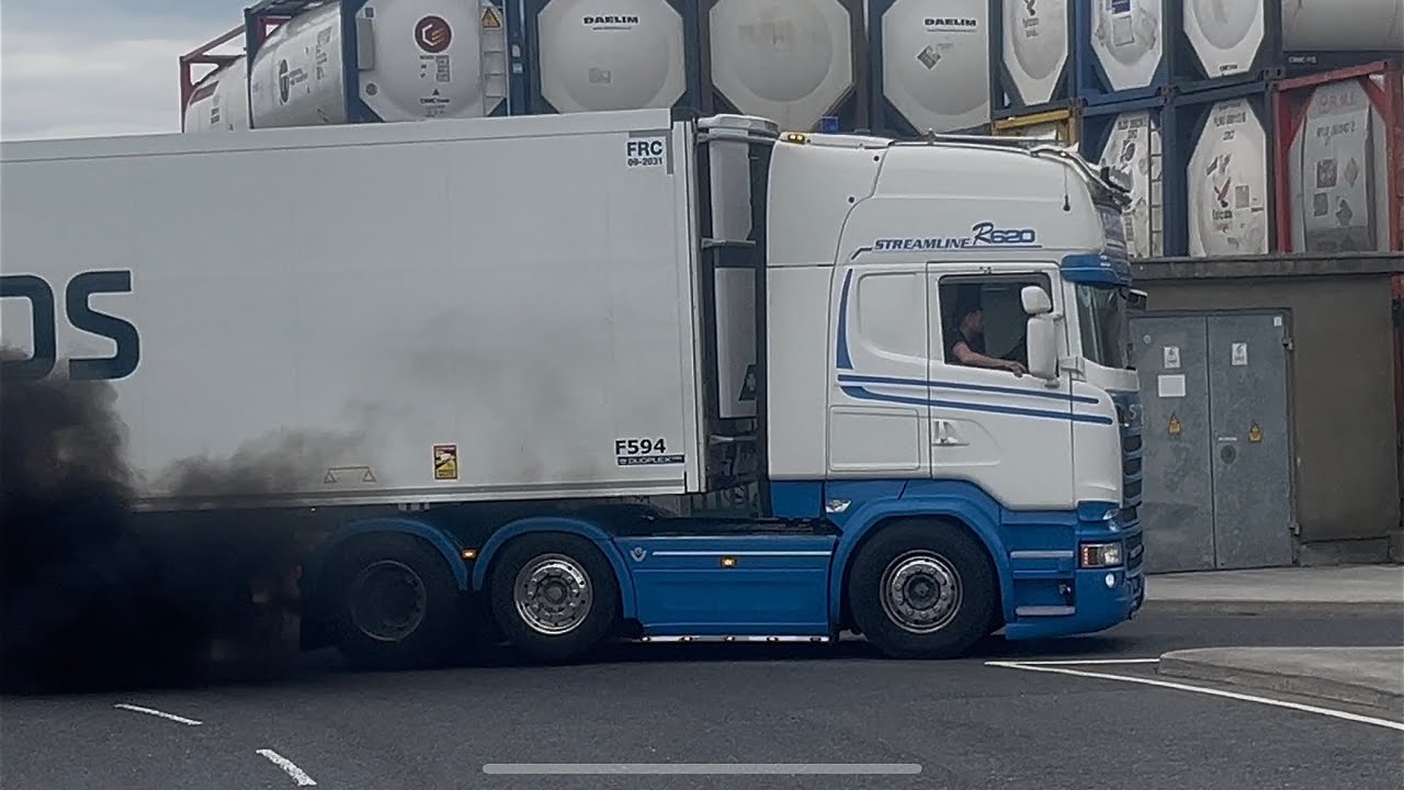 Truck Spotting in Ireland - May 2026 at Dublin Port 