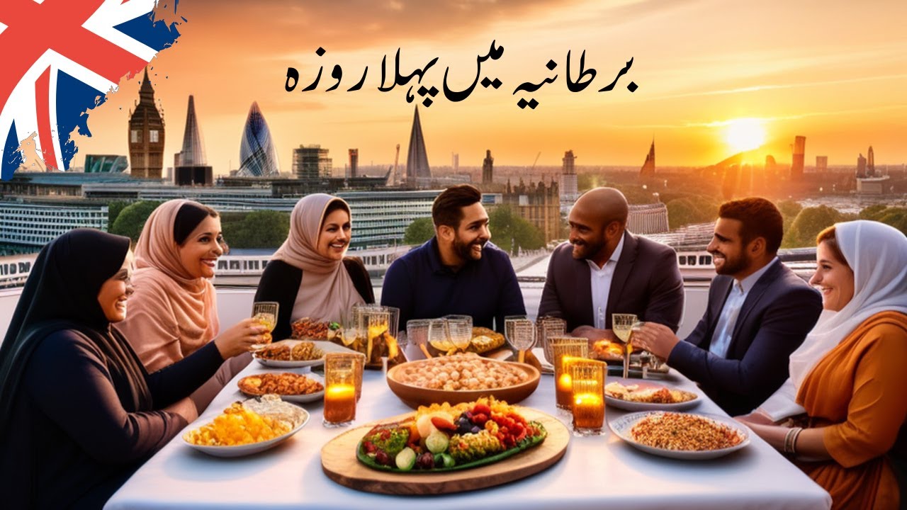 Experiencing First Ramadan Kareem Iftar in UK |  British Life Diaries