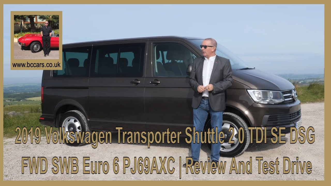 2019 Volkswagen Transporter Shuttle 2 0 TDI SE DSG FWD SWB Euro 6 PJ69AXC | Review And Test Drive