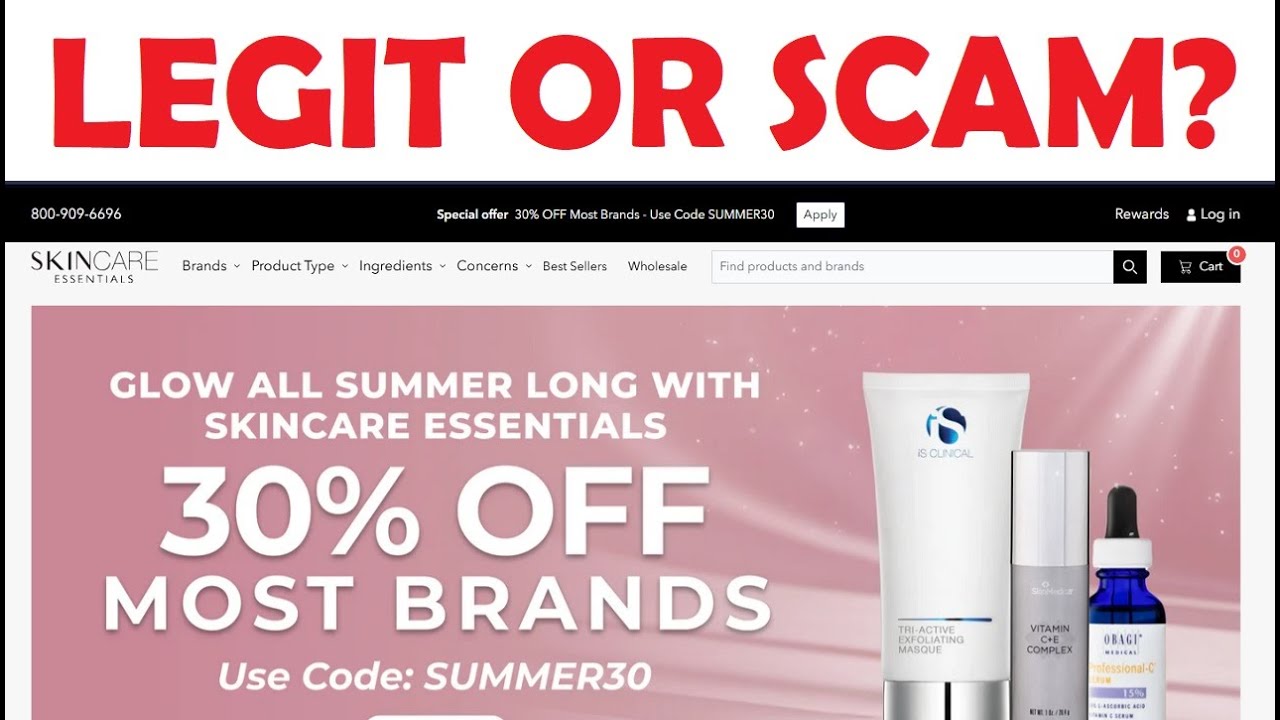 SkincareEssentials.com Review &ndash; Is Skincare Essentials Legit or a Scam?