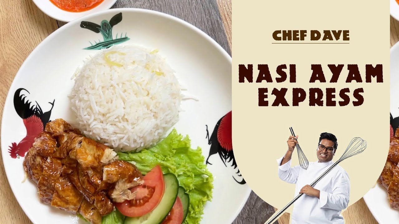 NASI AYAM EXPRESS Versi VEGAN - CHEF DAVE