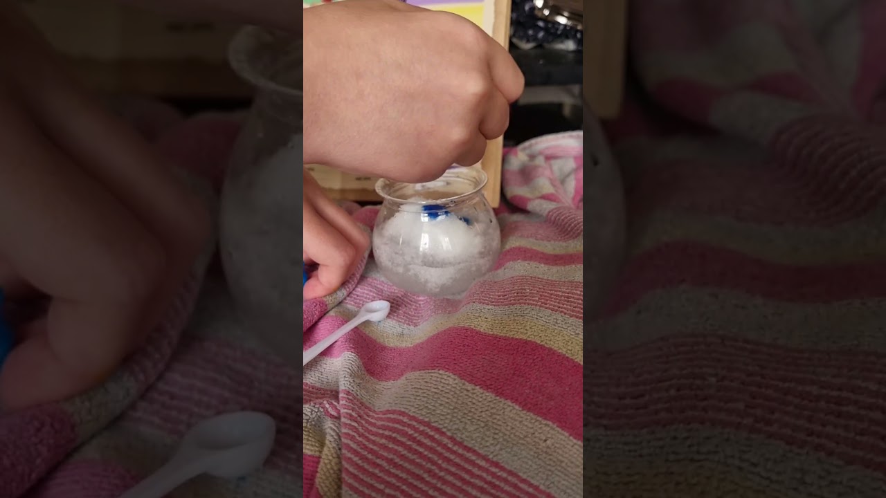 Making magic potions instant snow 