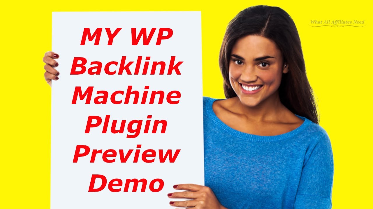 👉WP BACKLINK MACHINE PLUGIN PREVIEW DEMO ❤ Backlink Machine Plugin Review Training Awesome Bonuses😃