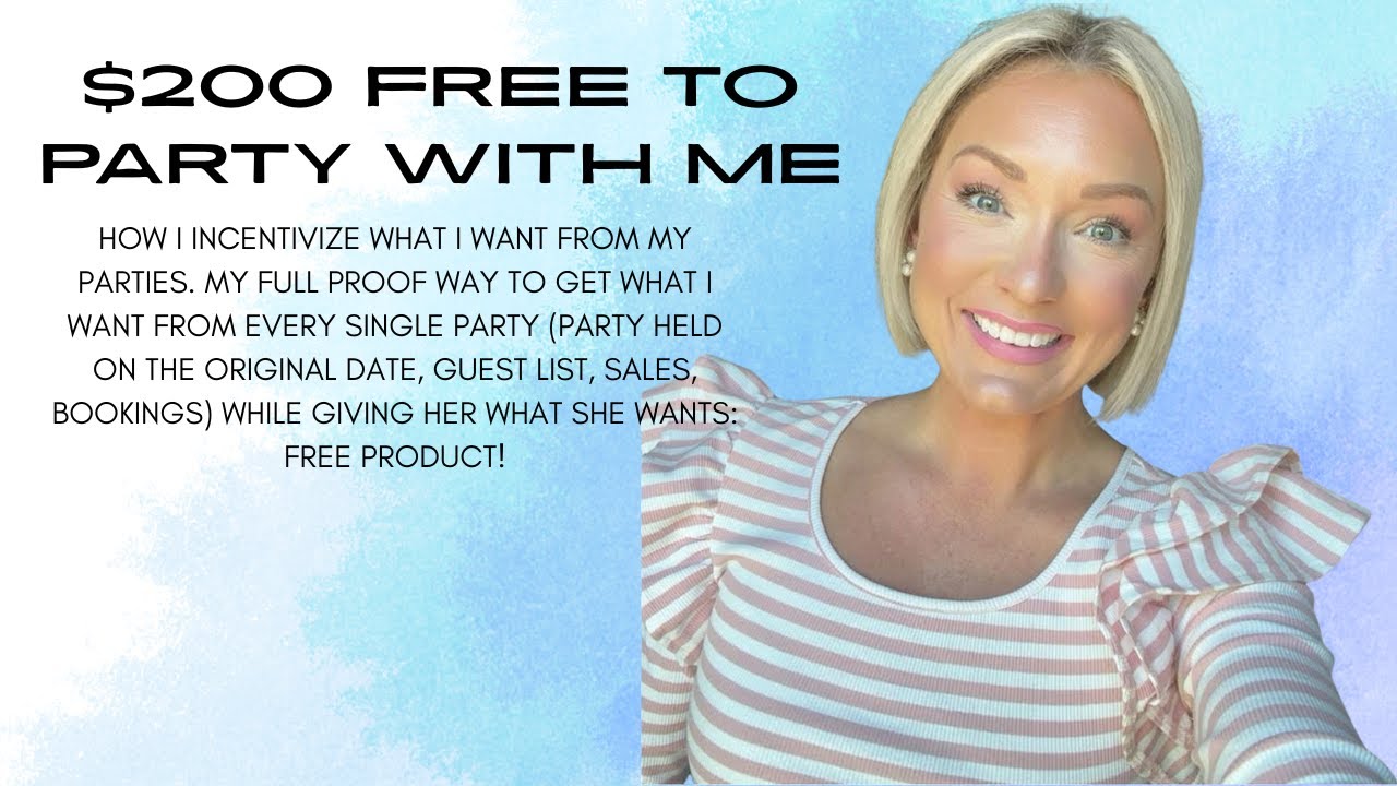 $200 Free to Party with Me!