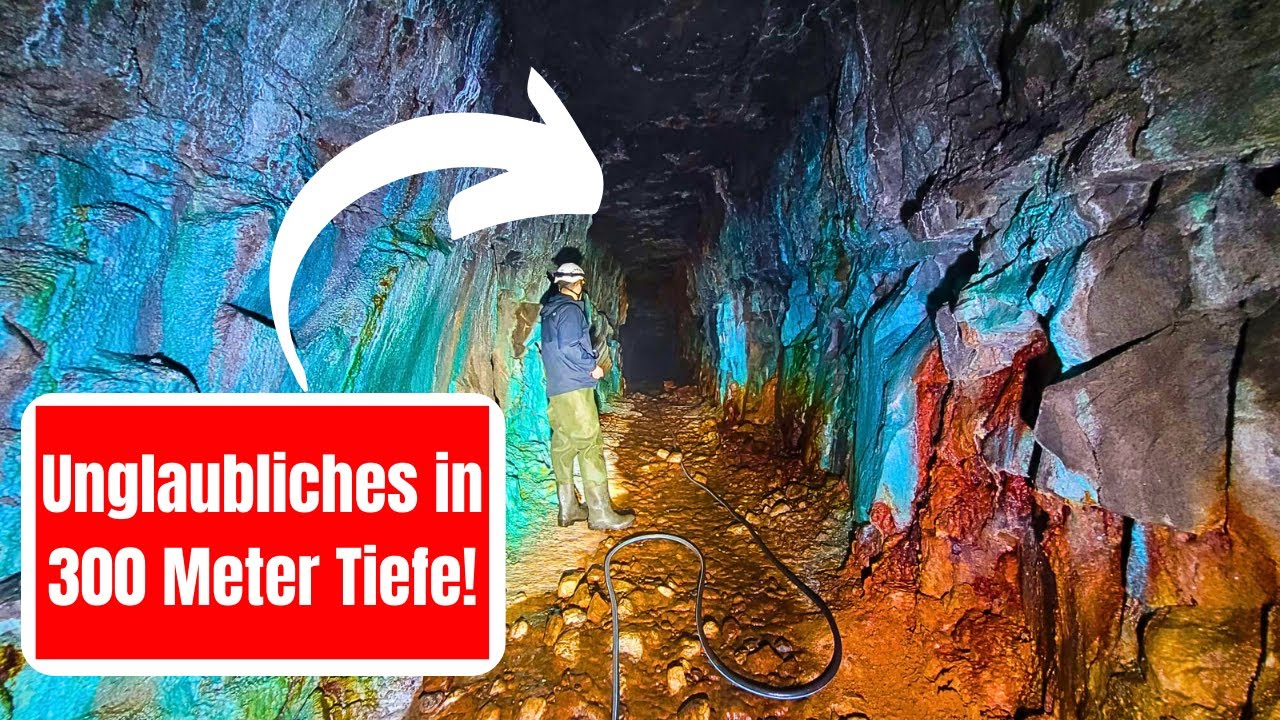 😱 Захватывающая экспедиция Röhrigschacht, катание на лодке в шахте!