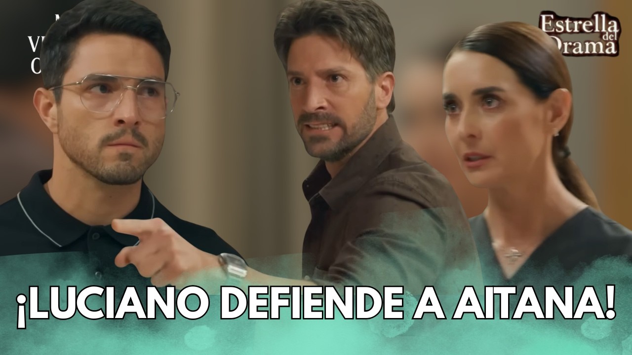Mi Verdad Oculta Capí 73 | Luciano defiende a Aitana de los ataques de Eloisa | Reacción del público