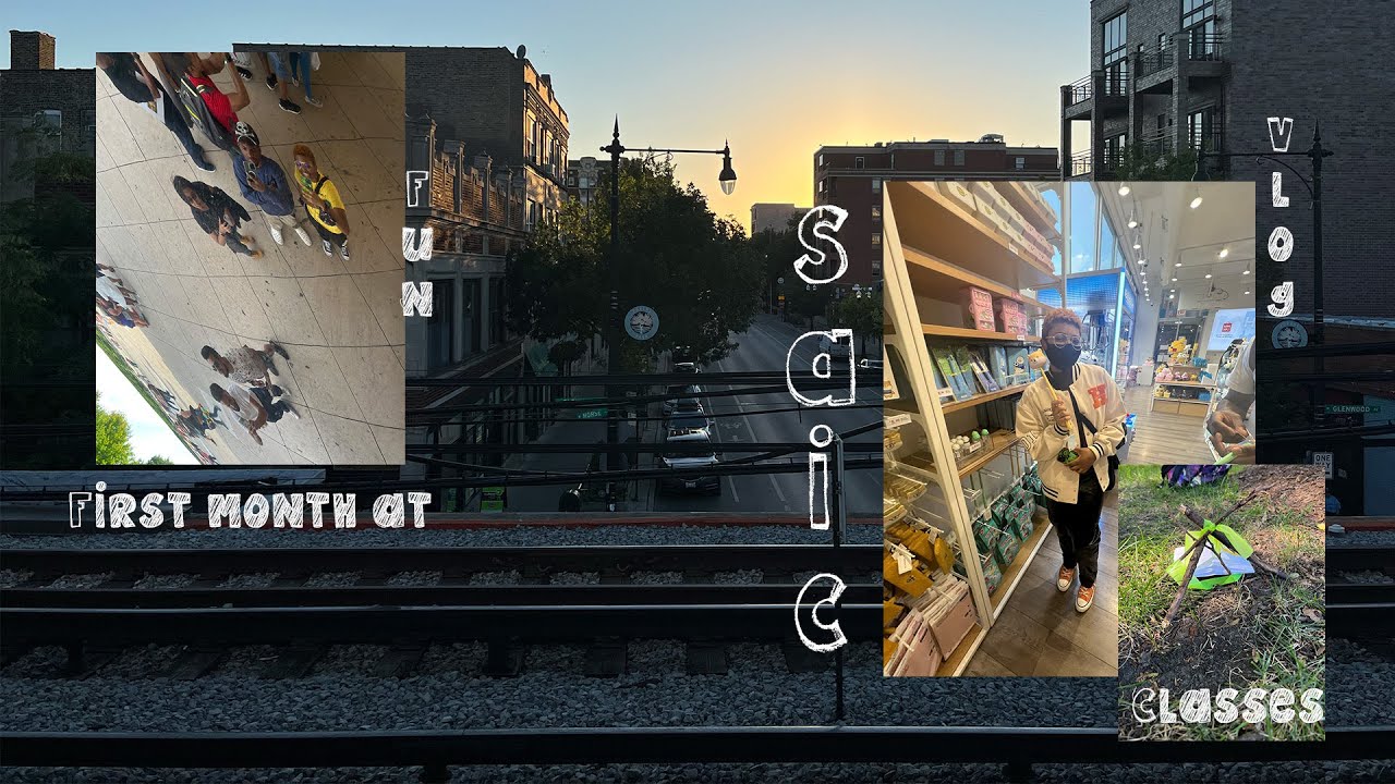 First Month at SAIC┃Chicago Vlog