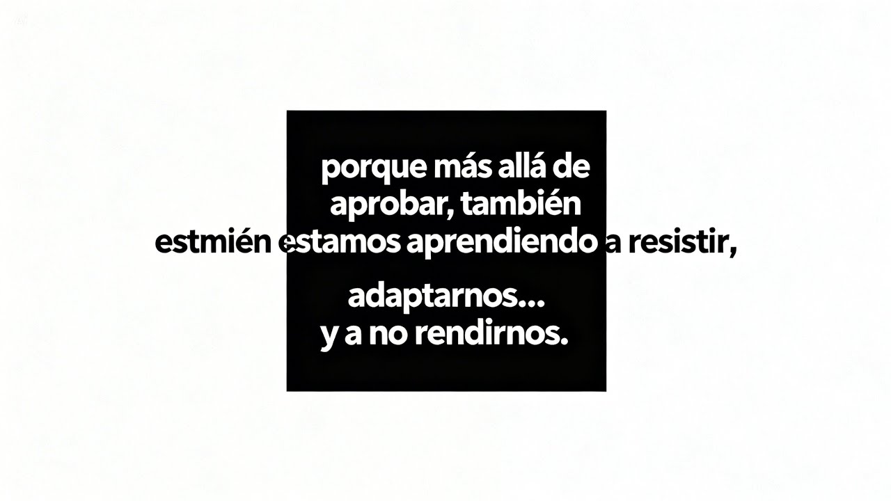 Sobreviviendo o Aprendiendo: El costo emocional de una calificaci&oacute;n 