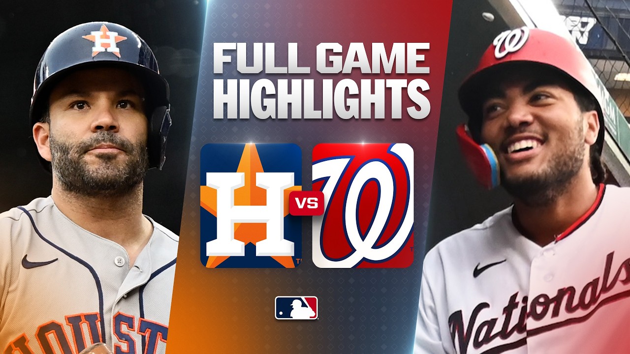 ASTROS против NATIONALS: Официальный полный обзор игры (7 июля) | Сезон MLB 2026